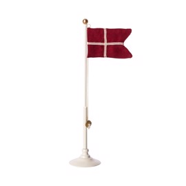 Maileg Dannebrog Bordflag metal flagstang